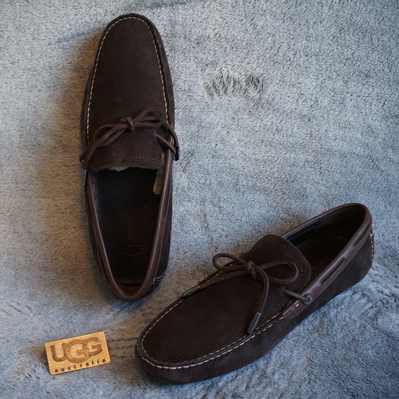 UGG - BEL-AIR SLIP-ON DRIVING MOCS "NEW" MENS - Picture 1 of 6